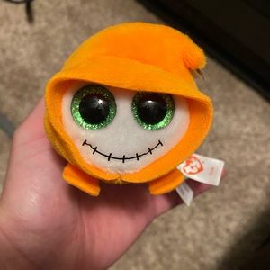 Teeny Ty trick ghoul Halloween beanie plush